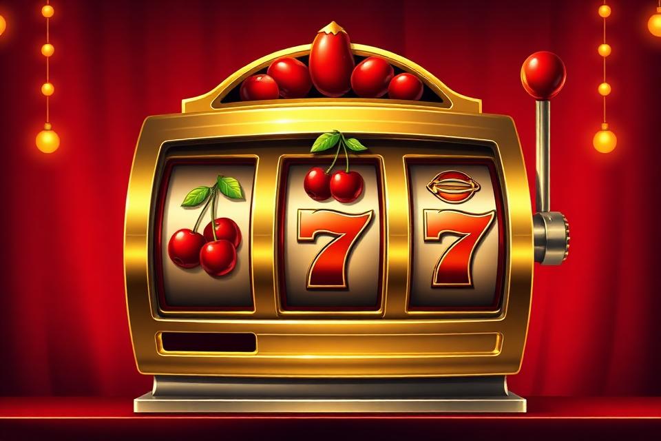 Klassieke driewalskast naast een moderne video slot